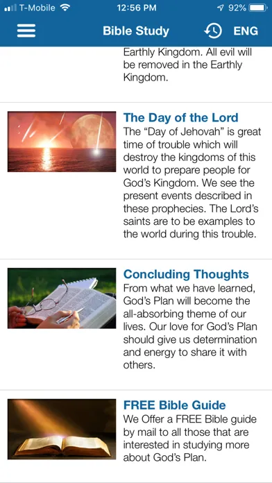 Capturas de pantalla de Bible Study by Topics, Audio