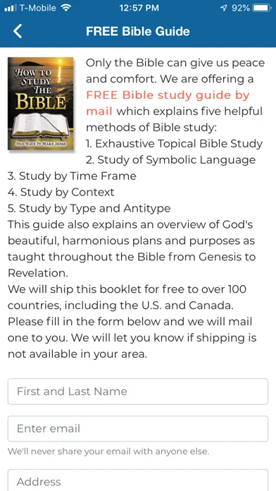 Capturas de pantalla de Bible Study by Topics, Audio
