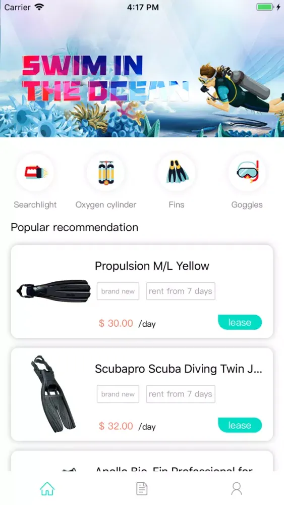 Скриншоты Diving Equipment Rental