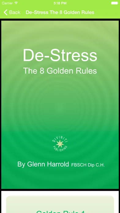 Capturas de tela do A Chakra Meditation by Glenn Harrold