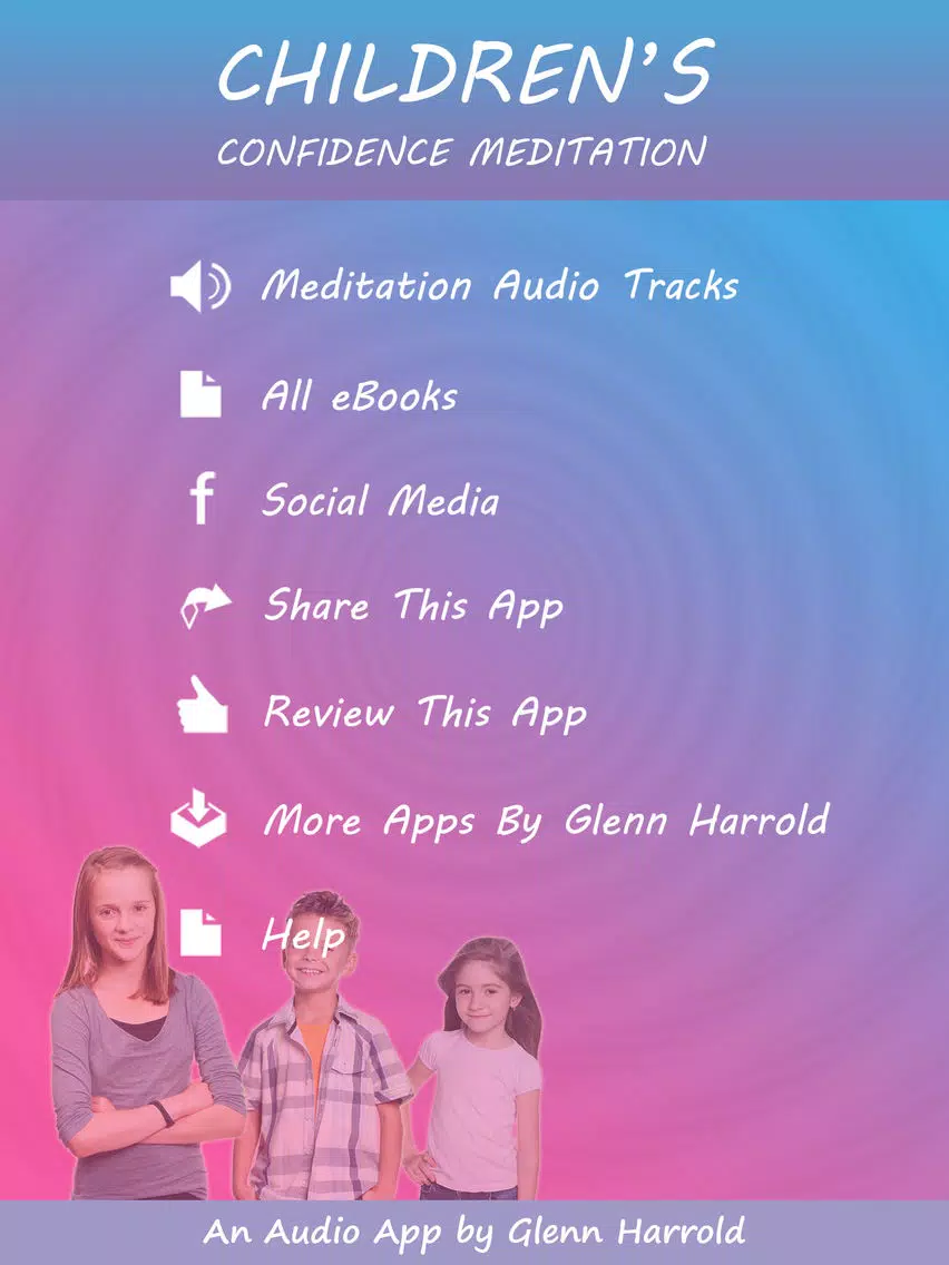 Children's Confidence Meditations by Glenn Harrold: Calming Relaxations for Kids iPad  স্ক্রিনশট
