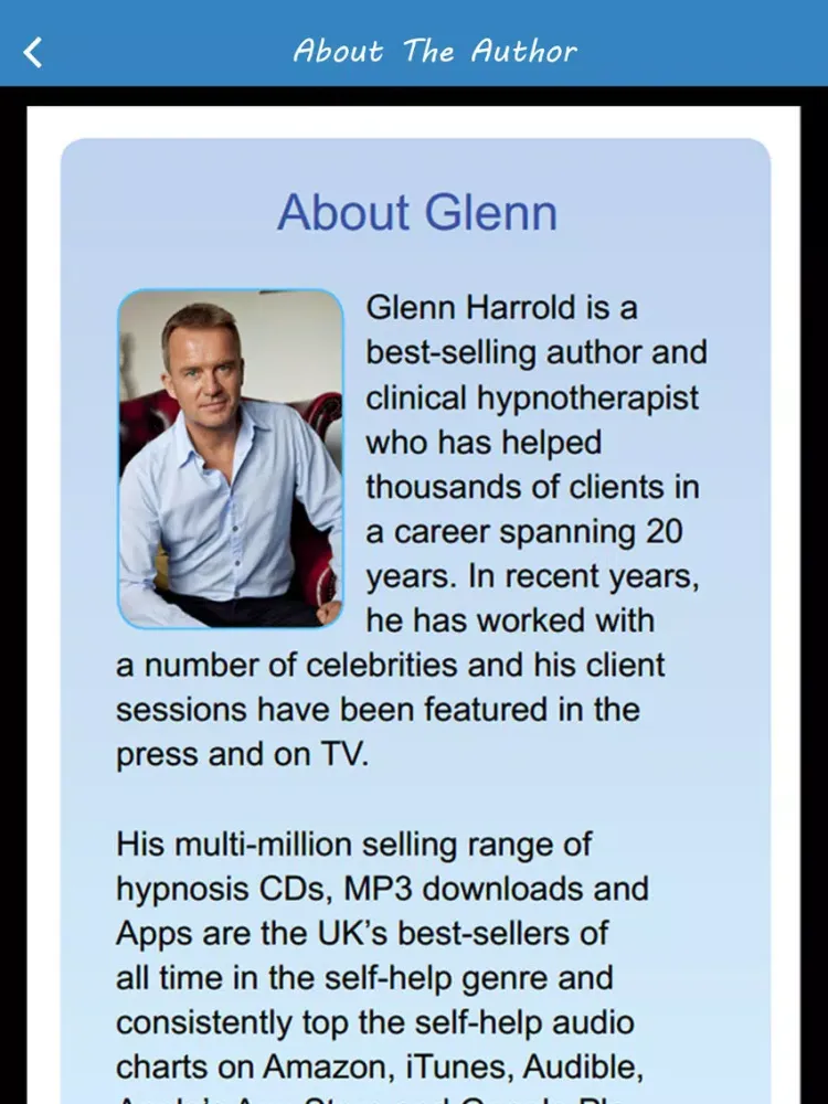 Tangkapan layar Children's Confidence Meditations by Glenn Harrold: Calming Relaxations for Kids iPad 