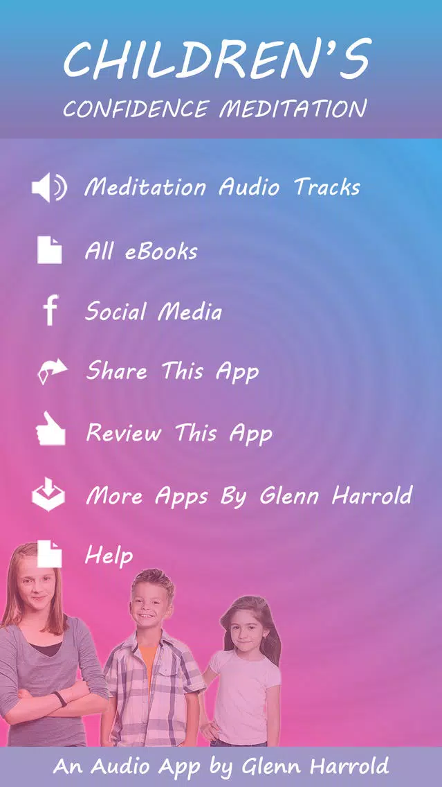 Children's Confidence Meditations by Glenn Harrold: Calming Relaxations for Kids স্ক্রিনশট