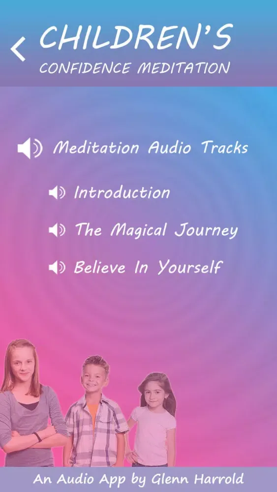 Tangkapan layar Children's Confidence Meditations by Glenn Harrold: Calming Relaxations for Kids