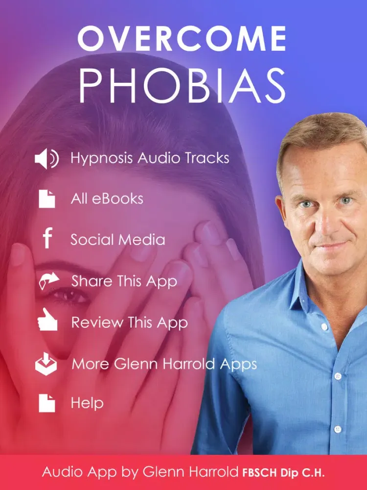 Overcome Phobias by Glenn Harrold: Clinical Hypnotherapy for All Phobias iPad  スクリーンショット