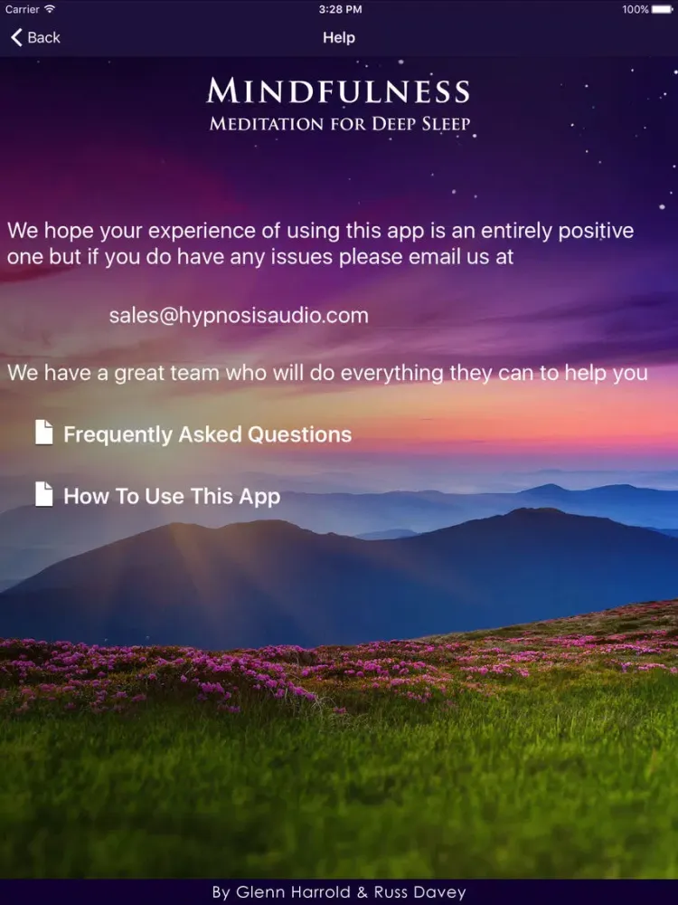 Mindfulness Meditation for Deep Sleep iPad  স্ক্রিনশট