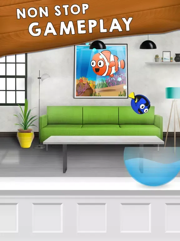 Tangkapan layar Jumpin Fish iPad 