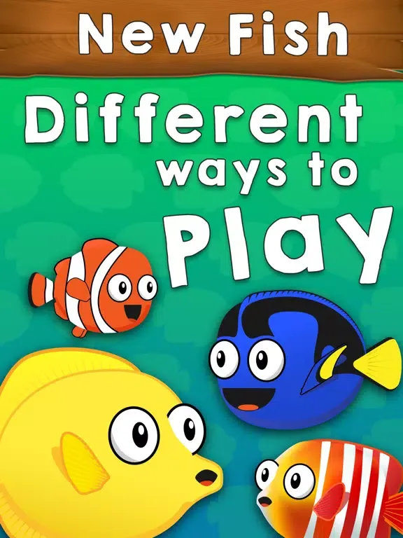 Tangkapan layar Jumpin Fish iPad 