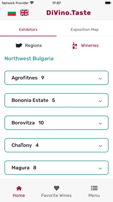 DiVino.Taste Screenshots
