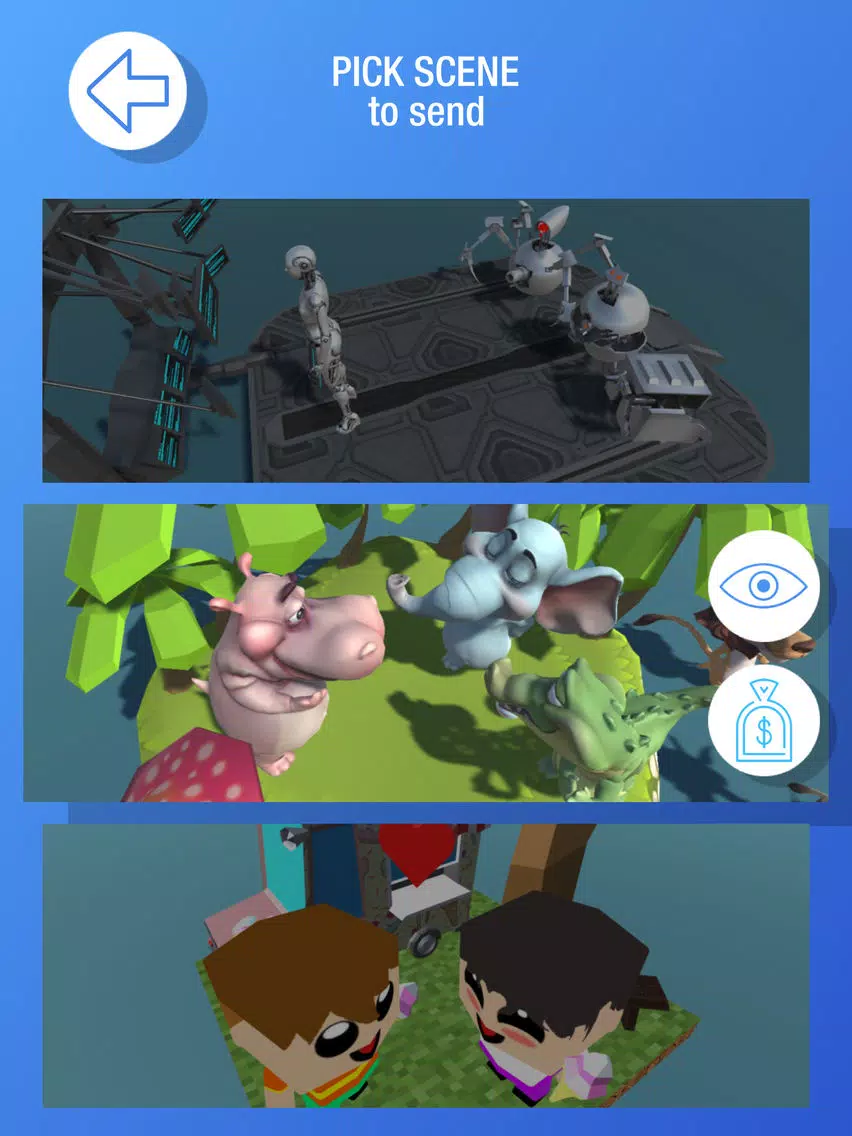 SendAR iPad  Screenshots