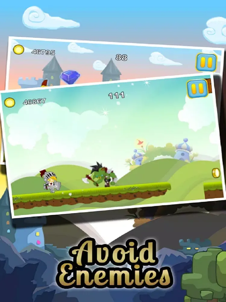 تصاویر Kingdom Knights - Brave Warrior Run iPad 