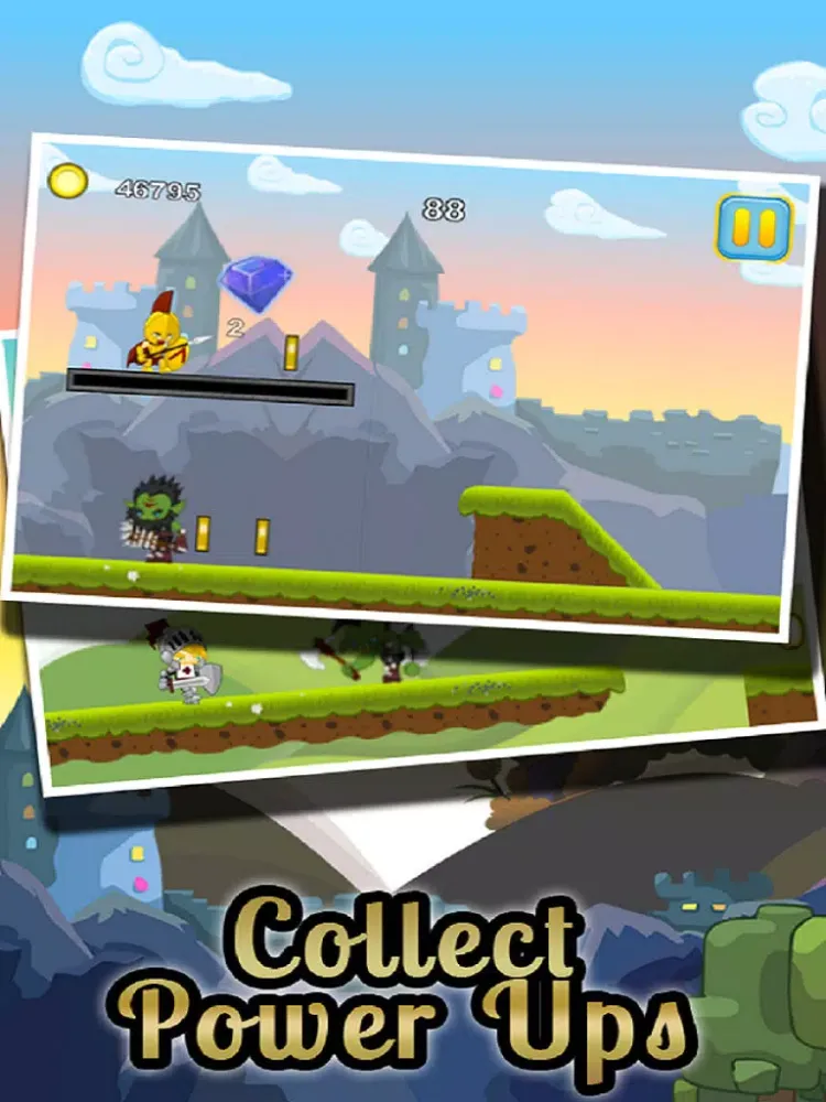 تصاویر Kingdom Knights - Brave Warrior Run iPad 