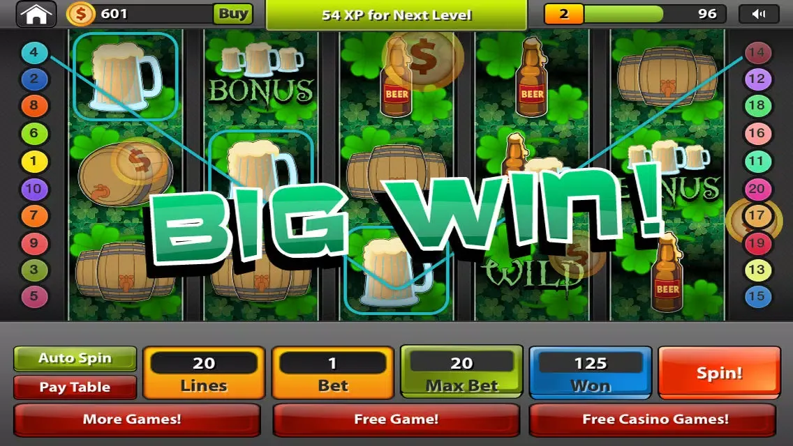 Скриншоты Leprechaun Slots FREE – Spin the Irish Luck Bonus Casino Wheel , Big Win Jackpot Gold Fortune Fever