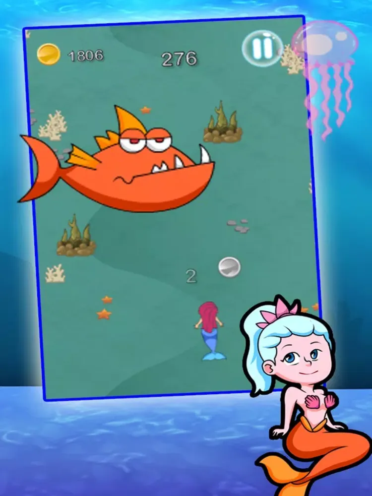 Zrzuty ekranu A Mermaid Adventure - Ocean Paradise iPad 