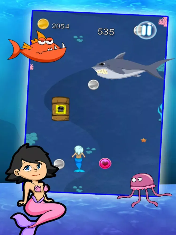 Zrzuty ekranu A Mermaid Adventure - Ocean Paradise iPad 