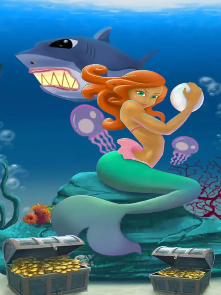 Mermaid's Pearl - An Ocean Paradise Tale iPad  স্ক্রিনশট