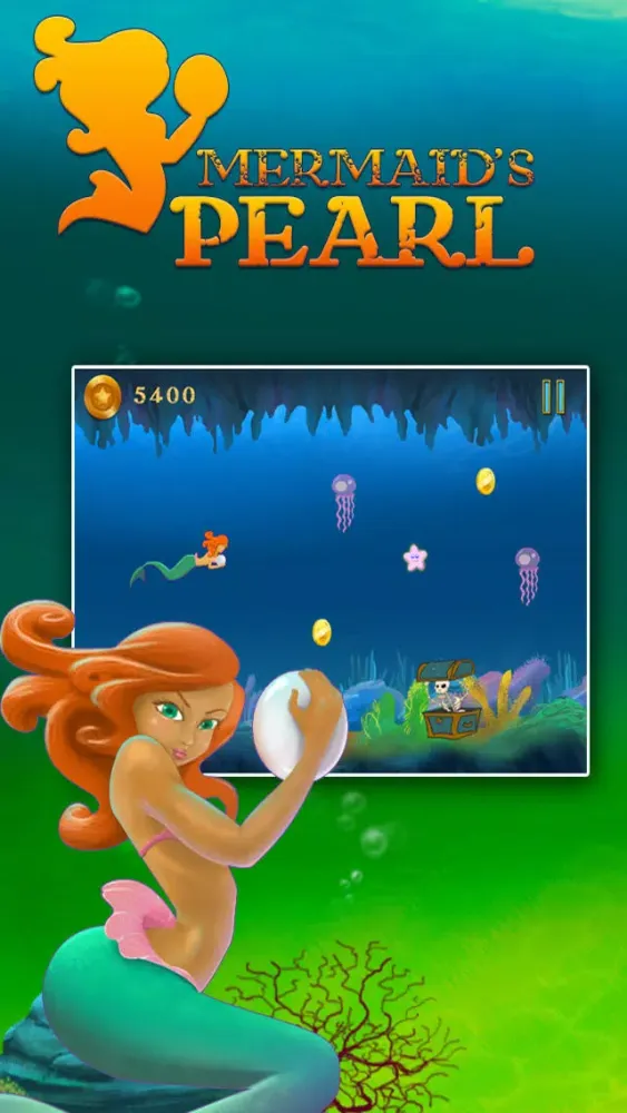 Mermaid's Pearl - An Ocean Paradise Tale স্ক্রিনশট