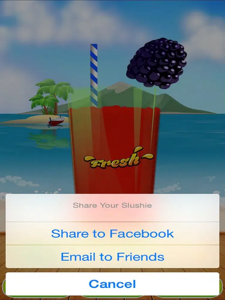 Poolside Slushy Drinks iPad 應用截圖
