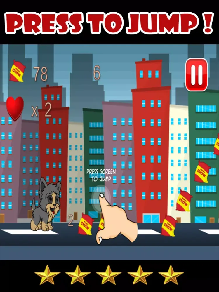 Yorkie Pup Fun Run iPad  سکرین شاٹس