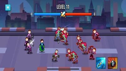Zrzuty ekranu Stick Hero Fight