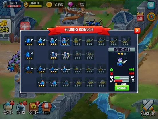 Warriors Defend iPad  Screenshots