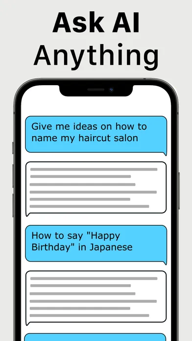 Chat AI 4o App: Ask Al Voice スクリーンショット