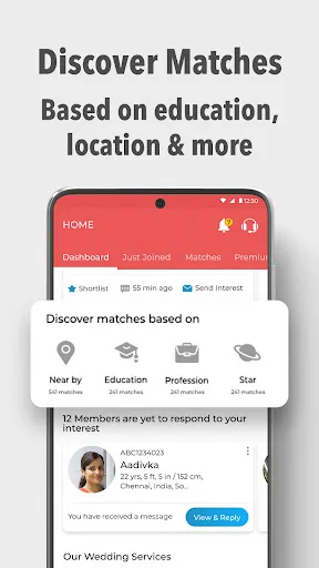 Divorcee Matrimony- Shaadi App Screenshots