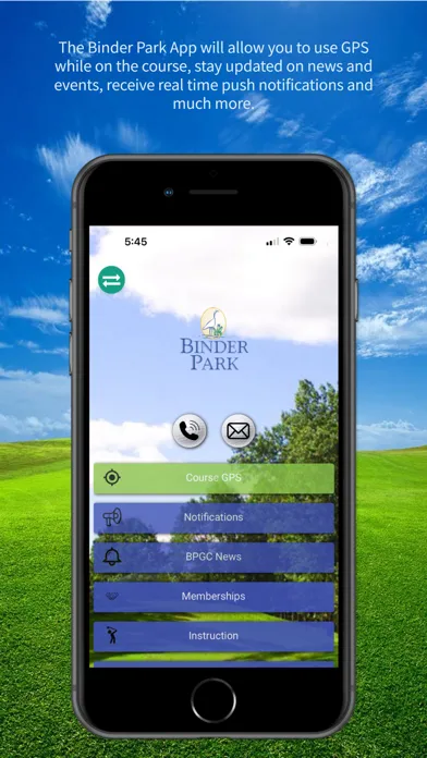 Ảnh chụp màn hình của Binder Park Golf Course