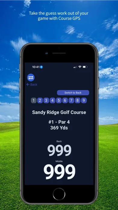 Captures d'écran de Sandy Ridge GC