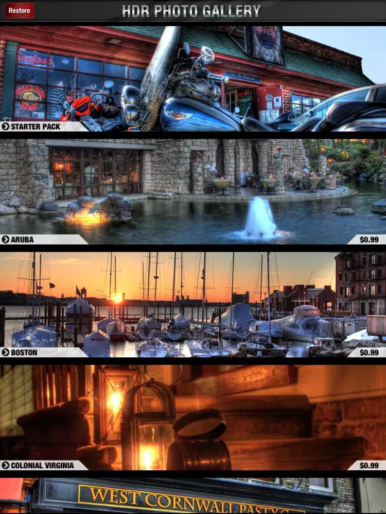 Скриншоты Rob Ingalls Wallpaper - HDR Photography iPad 