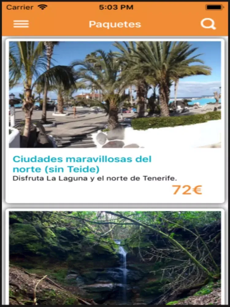 صور Travel Tenerife MDT App iPad 