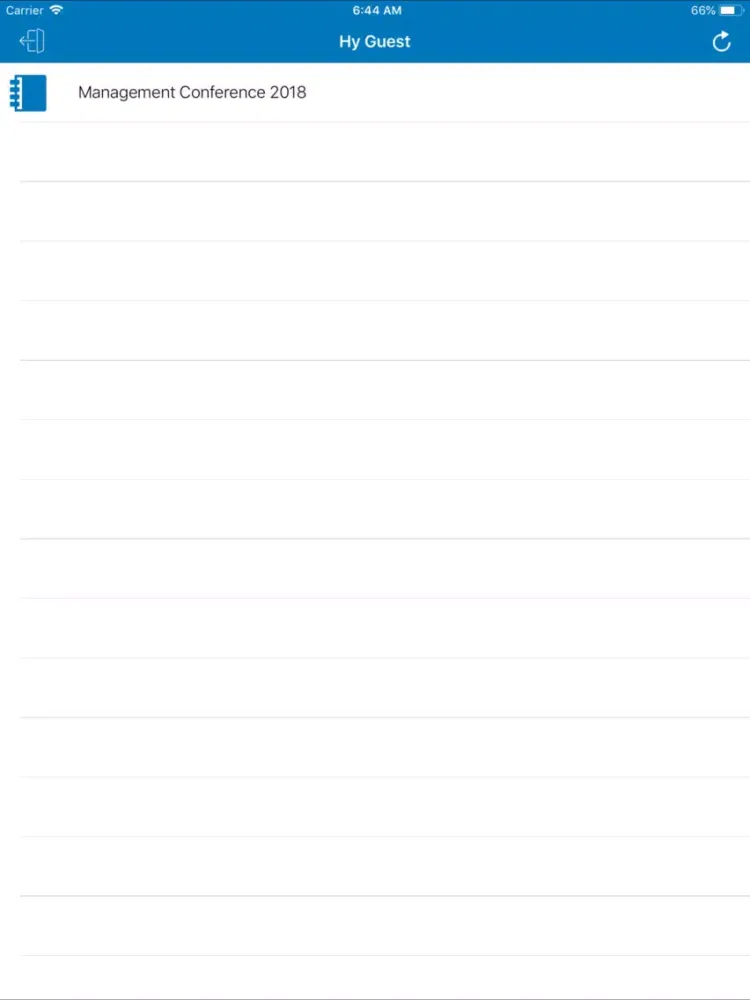 Hy Guest iPad  스크린샷