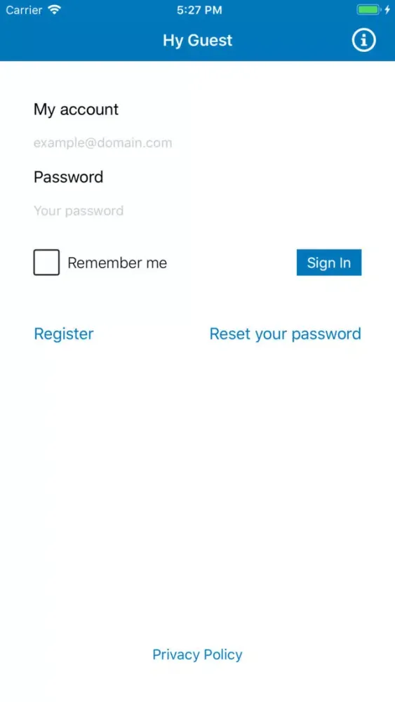 Hy Guest 스크린샷