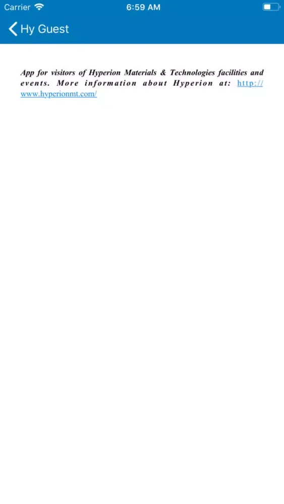Hy Guest 스크린샷