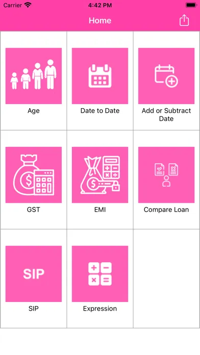 Capturas de pantalla de All In One Calculator Plus