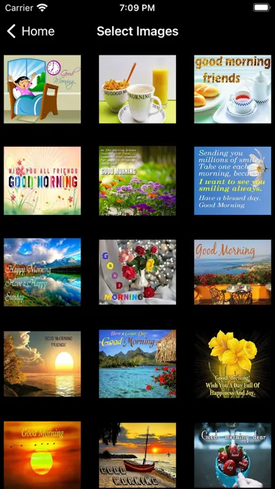 Zrzuty ekranu Good Morning Greetings & Sms
