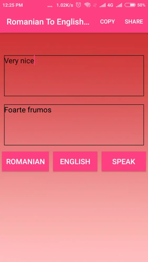 Romanian To English Converter Ekran Görüntüleri