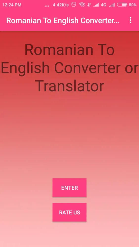 Romanian To English Converter Ekran Görüntüleri