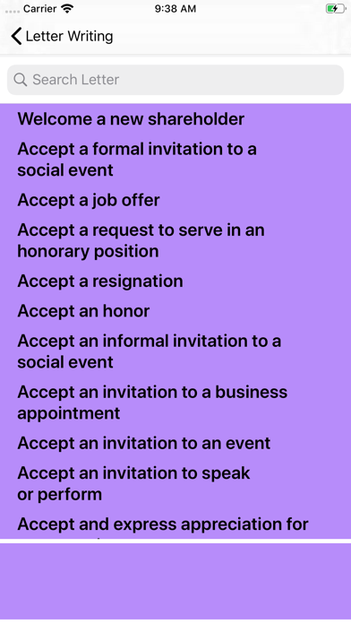 English Letter Writing Tips Screenshots