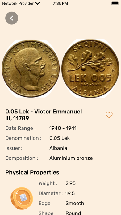 Capturas de pantalla de Coin Identifier - CoinSnap