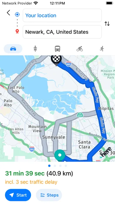 تصاویر GPS Navigation: Live Traffic