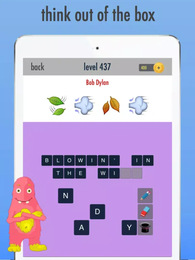 4 Emoji 1 Song - Guess the Song, Music Trivia Quiz iPad 应用截图