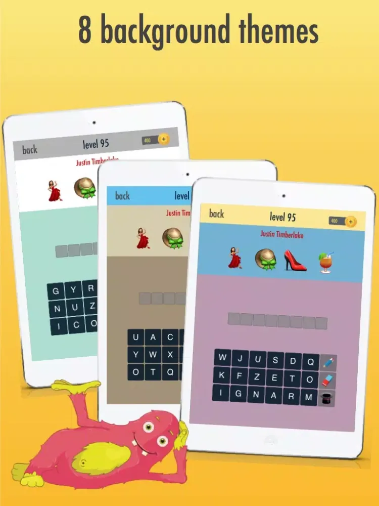 4 Emoji 1 Song - Guess the Song, Music Trivia Quiz iPad 应用截图