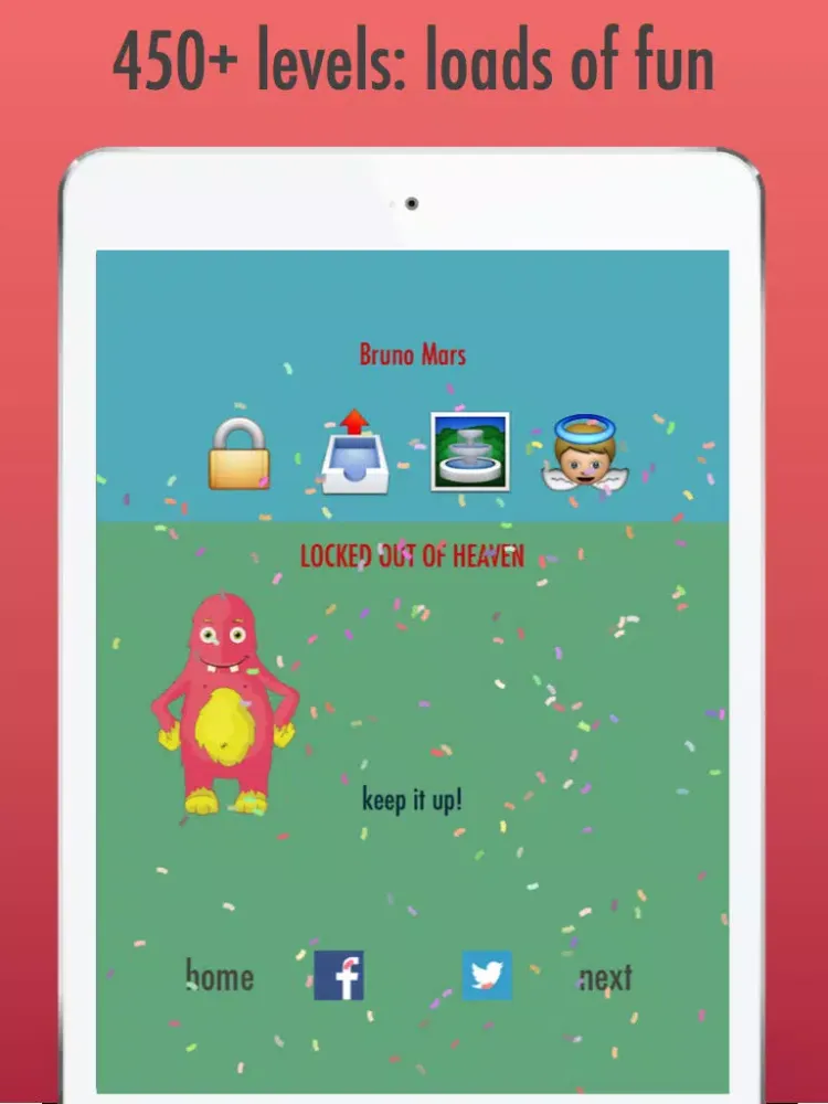 4 Emoji 1 Song - Guess the Song, Music Trivia Quiz iPad 应用截图