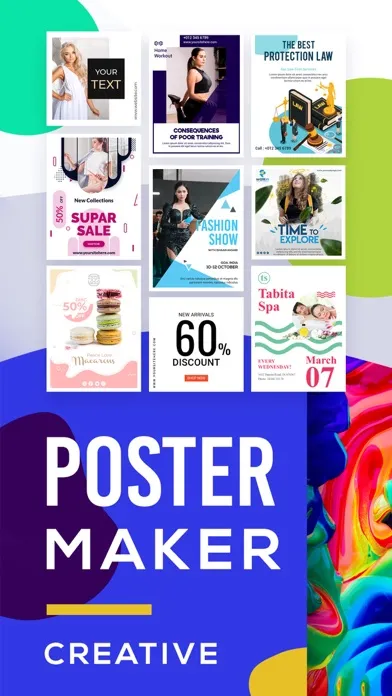 Poster Maker - Flyer Maker سکرین شاٹس