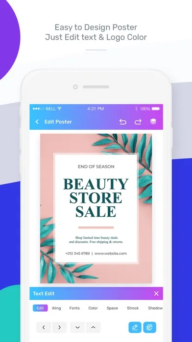 Poster Maker - Flyer Maker سکرین شاٹس