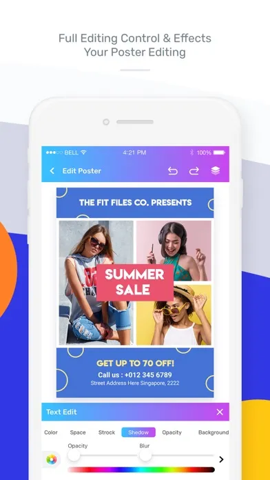 Poster Maker - Flyer Maker سکرین شاٹس