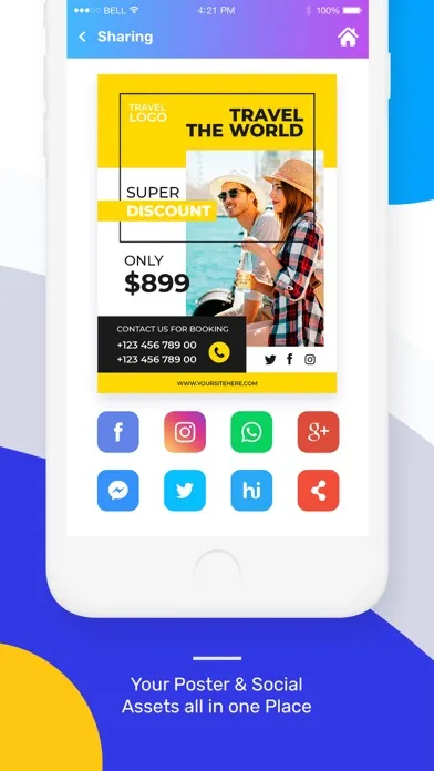 Poster Maker - Flyer Maker سکرین شاٹس