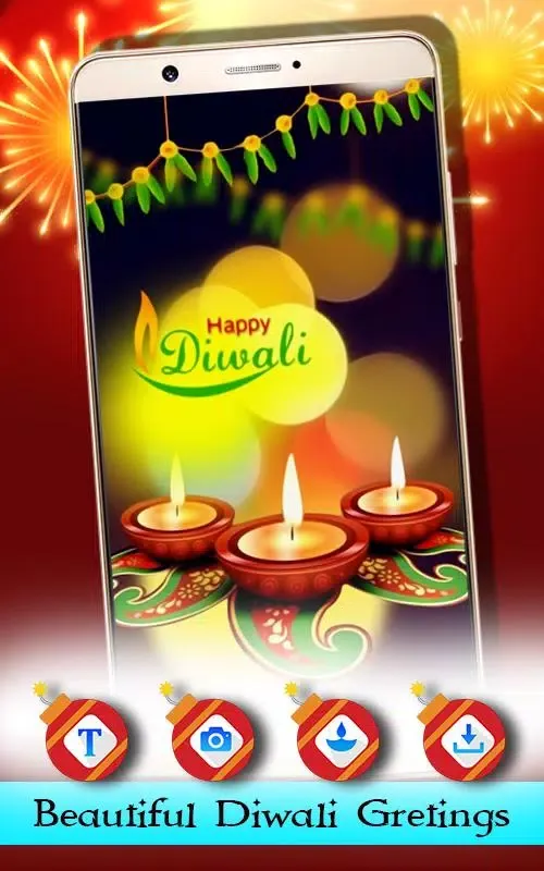 Capturas de pantalla de Diwali Video Maker