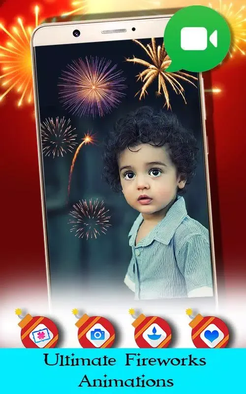 Capturas de pantalla de Diwali Video Maker